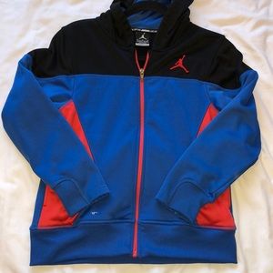 Jordan’s hoodie